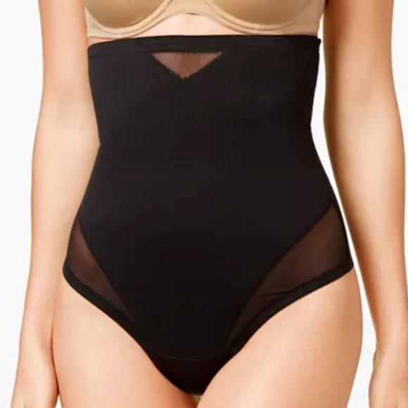 NWT  Extra Firm Tummy-Control High-Waist Sheer Thong 2778 - Picture 5 of 8